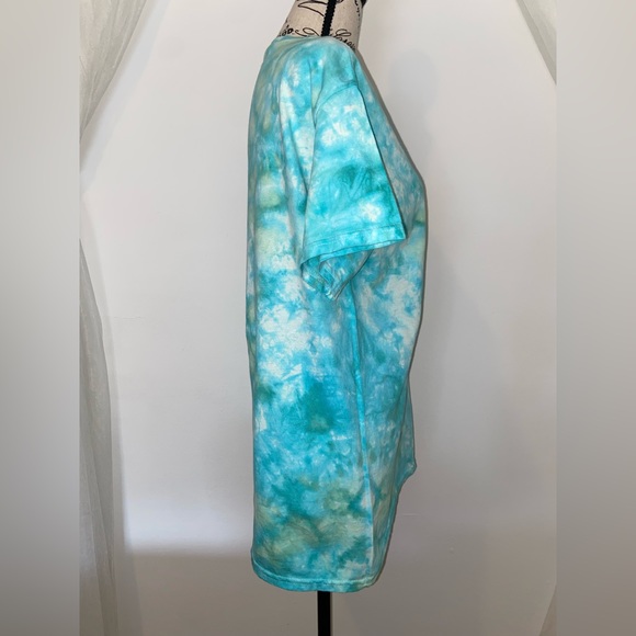 Tie Dye Handmade Crewneck T-Shirt - Picture 4 of 7